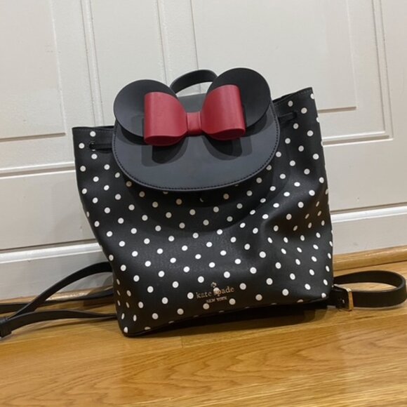 Kate Spade - Minnie Mouse Backpack Purse - Authentic